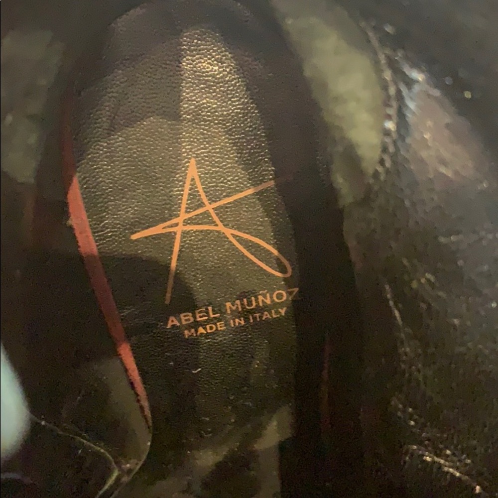 Abel Munoz Burgundy/Wine Suede Ankle Boots. - Picture 4 of 8